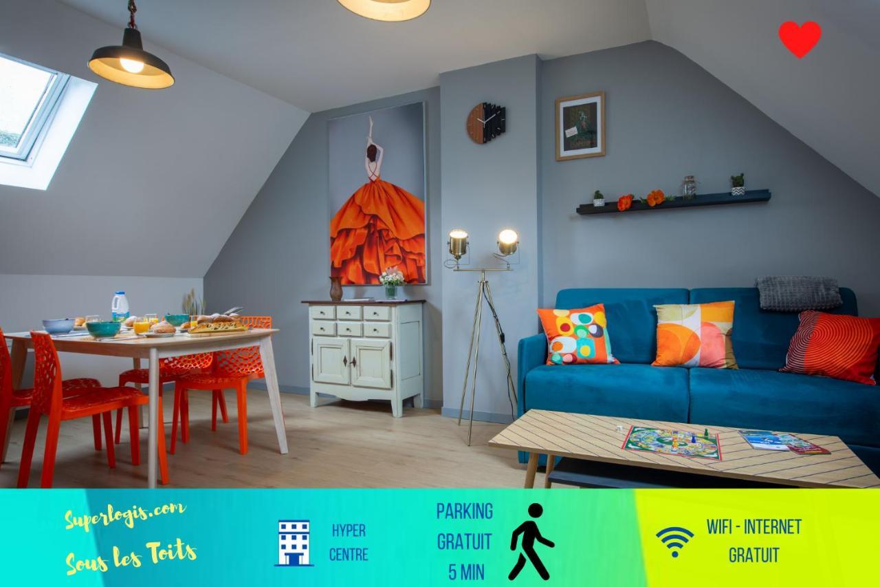 Superlogis - Sous Les Toits - T2- 3Etoiles - Blois-Hypercentre 1 Chambre 4 Personnes מראה חיצוני תמונה